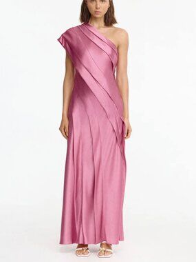 NWT Acler Blenfleet Maxi Dress/Gown in Musk Pink US10/AU14 (Never Worn!)